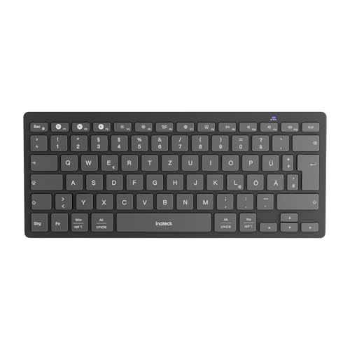 Inateck Bluetooth-Tastatur,Kabellose Funktastatur mit 3 Bluetooth,Ultraslim QWERTZ,Vergrößerte Tastenkappen,für iPad Pro/Air/Mini/10.9/10.2/9.7/Windows/Android/IOS, Ergonomisches Design, KB01003 Inateck Bluetooth-Tastatur,Kabellose Funktastatur mit 3 Bluetooth,Ultraslim QWERTZ,Vergrößerte Tastenkappen,für iPad Pro/Air/Mini/10.9/10.2/9.7/Windows/Android/IOS, Ergonomisches Design, KB01003 von Inateck