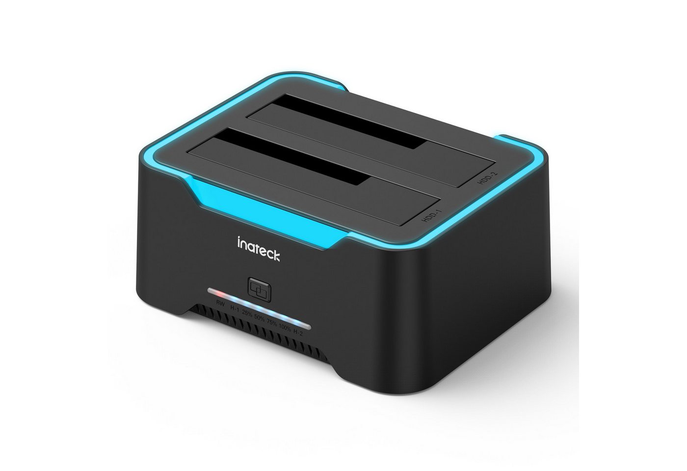 Inateck Festplatten-Dockingstation RGB SATA zu USB 3.0, für 2.5 und 3.5 Zoll SATA HDD und SSD, unterstützt UASP, mit Offline-Klonfunktion Inateck Festplatten-Dockingstation RGB SATA zu USB 3.0, für 2.5 und 3.5 Zoll SATA HDD und SSD, unterstützt UASP, mit Offline-Klonfunktion von Inateck