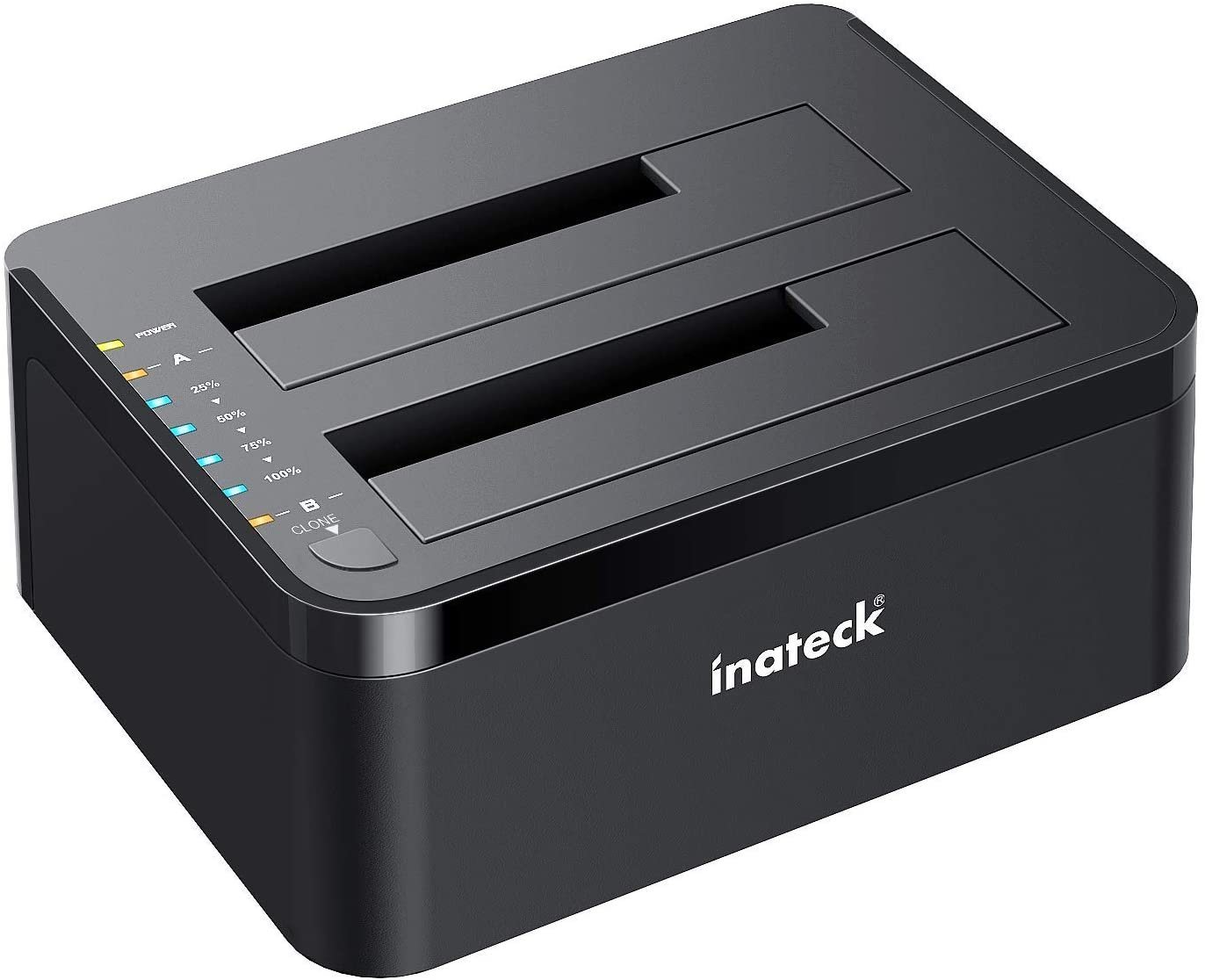 Inateck Festplatten-Dockingstation USB 3.0, SATA Dual-Schacht Docking von Inateck