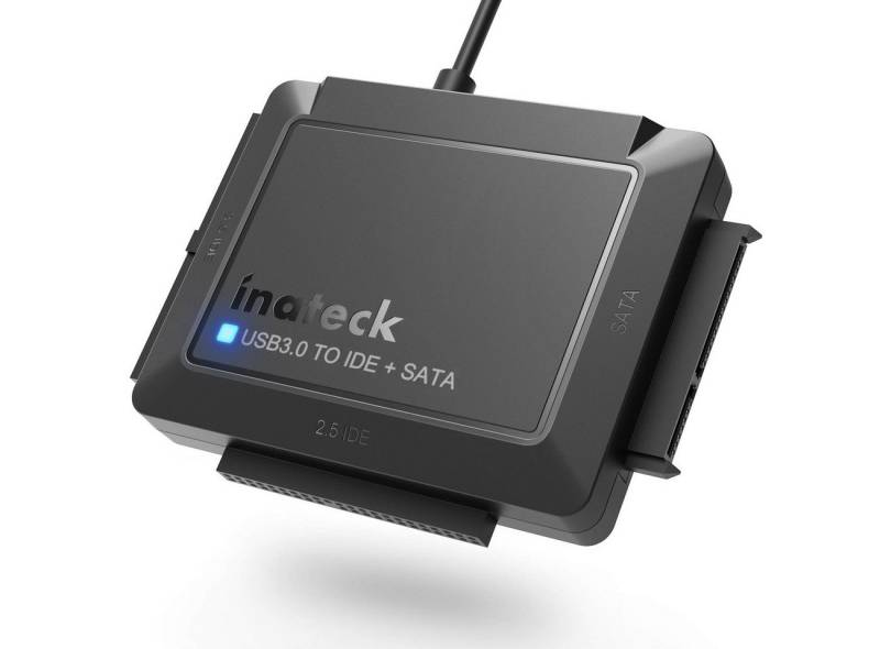 Inateck Festplatten-Gehäuse IDE SATA to USB 3.0 Adapter für 2.5/3.5 HDD/SSD von Inateck