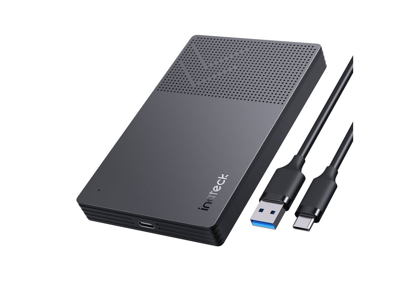 Inateck Festplatten-Gehäuse USB 3.2 Gen 2, für 2,5 Zoll SSDs HDDs, 6Gbps von Inateck