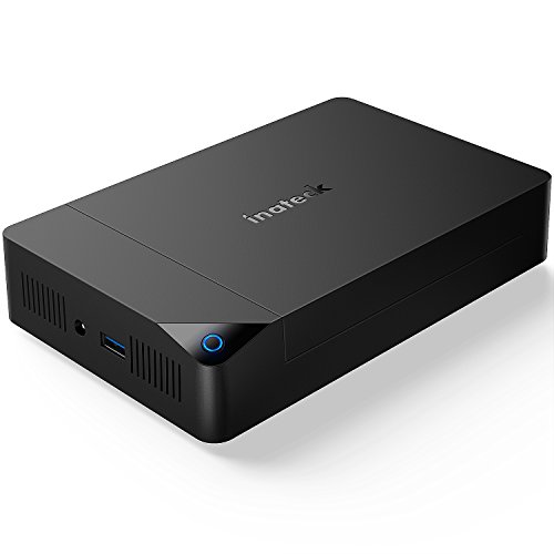 Inateck Festplattengehäuse 3.5 USB 3.0, Externes HDD Gehäuse für 2,5”/ 3,5” SATA HDD und SSD, Unterstützt UASP und maximal 20 TB Laufwerke, 12 V/ 2A Netzteil von Inateck