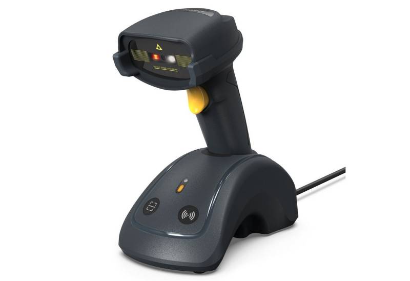 Inateck Inateck Barcode Scanner Bluetooth 2D Lesegerät mit Ladestation Handscanner, (Mega-Pixel-Auflösung) von Inateck