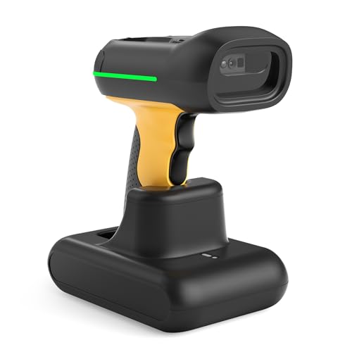 Inateck Industrial Barcode Scanner Kabellos, 2D QR Code Scanner mit intelligenter Ladestation, IP67 wasserdicht und staubdicht, Barcode Leser mit 2600mAh Akku,Handscanner mit App & SDK, BCST-75S Inateck Industrial Barcode Scanner Kabellos, 2D QR Code Scanner mit intelligenter Ladestation, IP67 wasserdicht und staubdicht, Barcode Leser mit 2600mAh Akku,Handscanner mit App & SDK, BCST-75S von Inateck