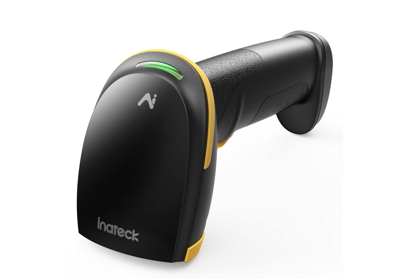 Inateck KI Barcode Scanner Bluetooth 1D Kabellos, 1 Ladung in 3 Monaten Handscanner, (Unterstützen Selbst Entwickelte App und SDK mit 2000mAh Akku) von Inateck