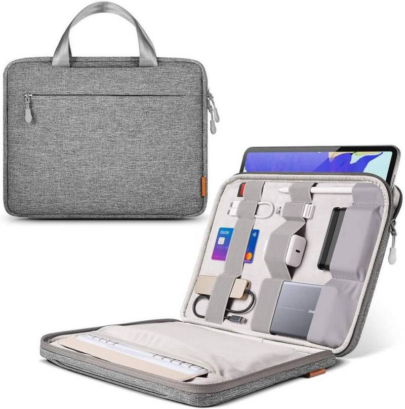 Inateck Laptop-Hülle Tablettasche für 12.9 Zoll iPad Pro, Versteckbarer Griff, Spritzwassergeschützt von Inateck