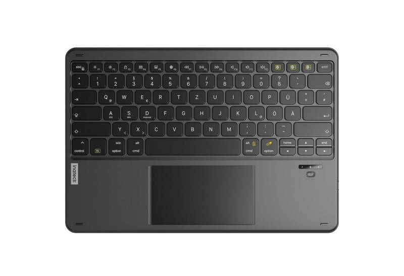 Inateck Tablet Tastatur mit Touchpad, Bluetooth drei Kanäle Wireless-Tastatur (kompatibel mit Android/iOS-Systeme/Smartphones/Windows PC/iPad) von Inateck