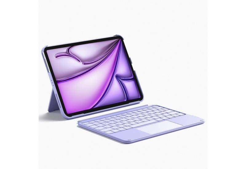 Inateck für iPad 11 Gen A16, 11 Zoll iPad Air M3 7/6/5/4, iPad 10, iPad Pro iPad-Tastatur (Ultraleichte, Abnehmbare Tastatur mit Touchpad, Tragbar) von Inateck