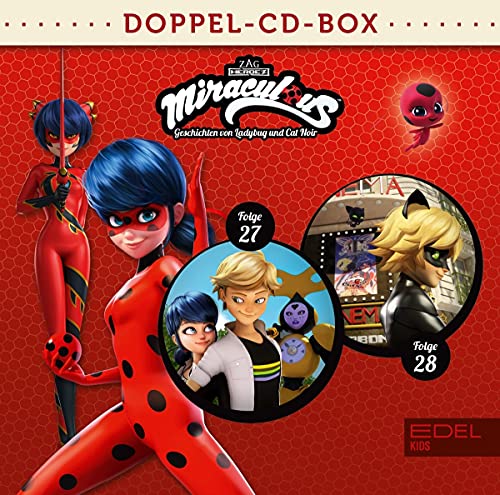 Miraculous - Geschichten von Ladybug und Cat Noir - Doppel-CD-Box (Folgen 27 + 28) - 3. Staffel der Original-Hörspiele von Inateck