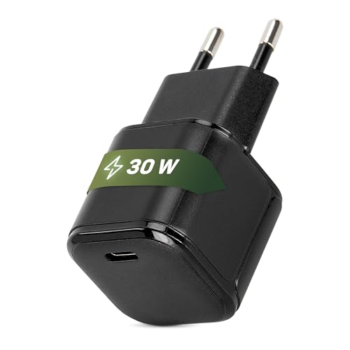 INBAY 30W Ladegerät USB C – 30 Watt USB C Netzteil, Kompaktes USB C Schnellladegerät für iPhone, Samsung, HomePod, Tablets und mehr - Schwarz INBAY 30W Ladegerät USB C – 30 Watt USB C Netzteil, Kompaktes USB C Schnellladegerät für iPhone, Samsung, HomePod, Tablets und mehr - Schwarz von Inbay