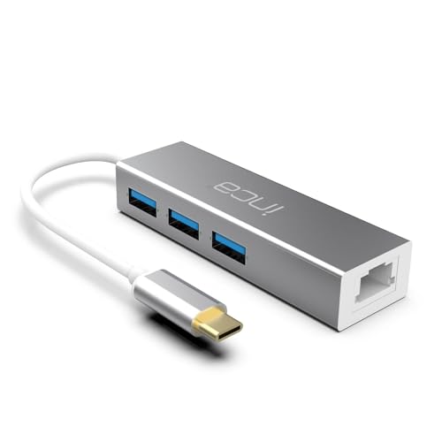 INCA Adapter ITPC-3T Typ C > 3XUSB-A, 1xRJ45, 1000mbps von Inca