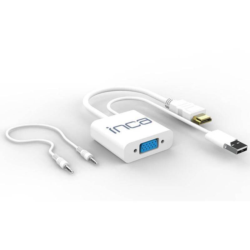 INCA Adapter IVTH-01  HDMI auf VGA(+USB und Audiokabel) von Inca