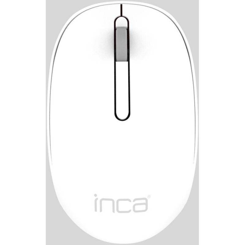 INCA Maus IWM-241RB   1200 DPI,CANDY DESIGN 3D Weiß,  2,4GHz von Inca