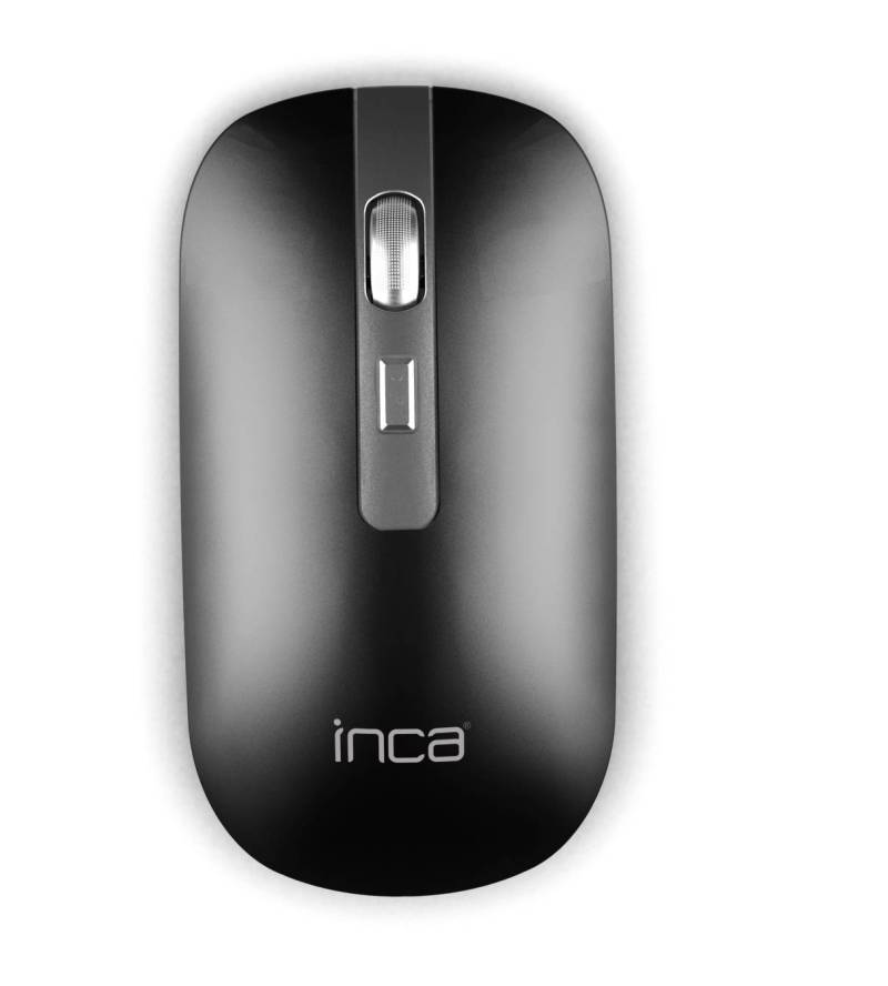 INCA Maus IWM-531RA   Wrls & BT,4D-Taste,Akku,Spec.Metallic von Inca