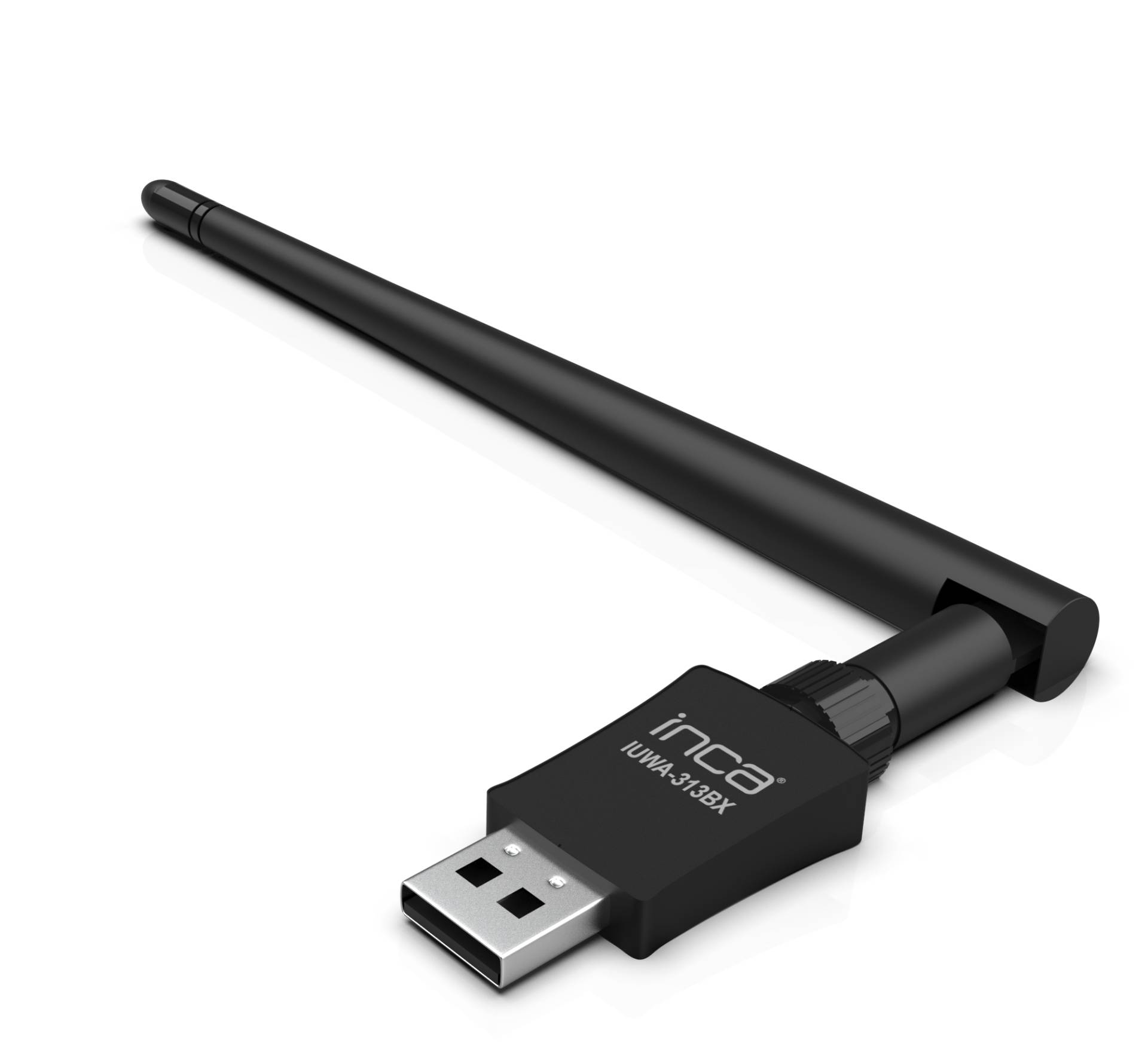 INCA WL-USB Adapter IUWA-313BX 5dBi, 2,4GHz, 300Mbps, WL-N retail INCA WL-USB Adapter IUWA-313BX 5dBi, 2,4GHz, 300Mbps, WL-N retail von Inca