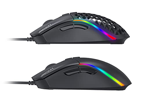 Inca IMG-GT20 PRO Optisch Gaming Maus 10000 DPI RGB-Logo-Effekt von Inca