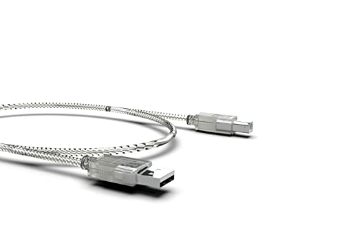 Inca IPR-01 USB-Kabel, 1,5 m, USB B männlich, USB B, USB 2.0, männlich/männlich, transparent von Inca