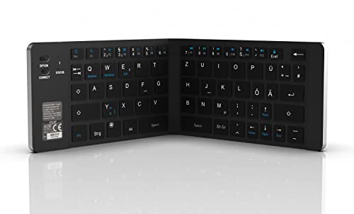 İnca IBK-579BT Bluetooth-Tastatur faltbar – Mobil & kompakt für Tablet, Smartphone, Laptop – kabellos, leise, langlebig – iOS/Android/Windows – inkl. Akku & Tasche İnca IBK-579BT Bluetooth-Tastatur faltbar – Mobil & kompakt für Tablet, Smartphone, Laptop – kabellos, leise, langlebig – iOS/Android/Windows – inkl. Akku & Tasche von İnca