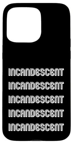 Glühlampe Hülle für iPhone 15 Pro Max Glühlampe Hülle für iPhone 15 Pro Max von Incandescent Apparel