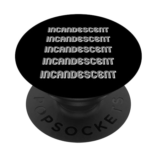 Glühlampe PopSockets Klebender PopGrip Glühlampe PopSockets Klebender PopGrip von Incandescent Apparel