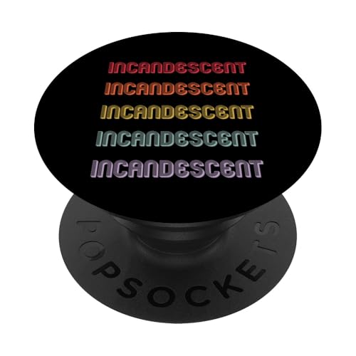 Glühlampe PopSockets Klebender PopGrip Glühlampe PopSockets Klebender PopGrip von Incandescent Apparel