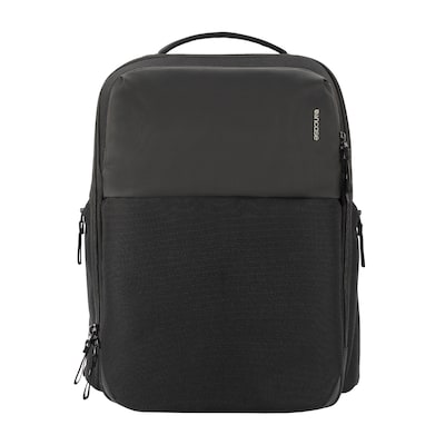 Incase A.R.C. Daypack With ReSpun Schwarz, 24L, 14-16" Macbook Pro, iPad 8,3-13", RFID-Fach, Fach für Wasserflaschen, 100% Recycled Polyester von Incase
