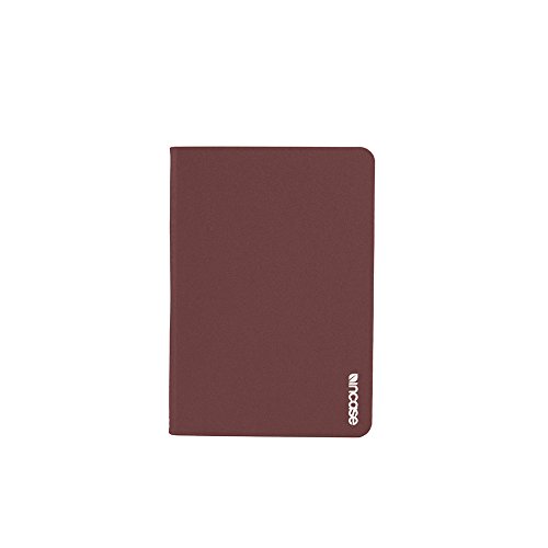 Incase Book Jacket Slim Folio Case Schutzhülle für Apple iPad mini / mini 2 (Retina) / mini 3 - wein rot [Standfunktion I Wake/Sleep Funktion I Magnetverschluss] - CL60600 von Incase