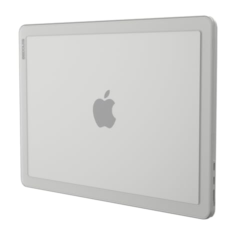 Incase Edge Hartschale mit Makrolon® – MacBook Air 15 Zoll Hülle – 2025, 2024, 2023, 2022, M4, M3, M2 – MacBook-Hülle, Laptop-Hülle, schützende Hartschale, Kratzfest, gummierte Füße, transparent von Incase