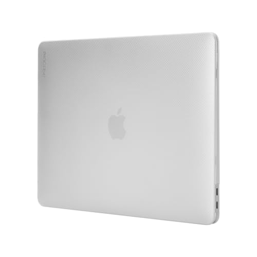 Incase Hardshell Hartschalen Hülle für Apple MacBook Air 13,3" (2020 / M1-Late 2020) - transparent [3D Dot-Design I Lüftungsschlitzaussparungen I Leicht & dünn] - INMB200615-CLR von Incase