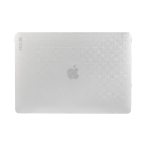 Incase Hardshell Hartschalen Hülle für Apple MacBook Pro 13,3" (Mid 2020, M1-Late 2020) - transparent [3D Dot-Design I Lüftungsschlitzaussparungen I Leicht & dünn] - INMB200629-CLR von Incase