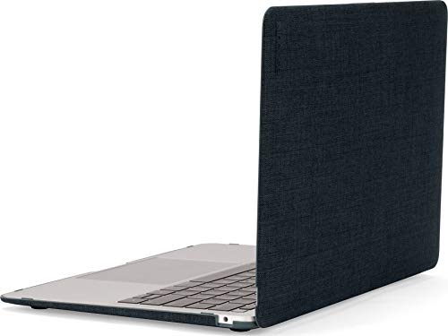 Incase Hardshell Tasche Hülle Apple MacBook Air 13,3" (Late 2018 - Mid 2019) - Navy Blau [Woolenex-Wolle-Material I Lüftungsschlitzaussparungen I Leicht und Dünn] - INMB200616-HNY von Incase
