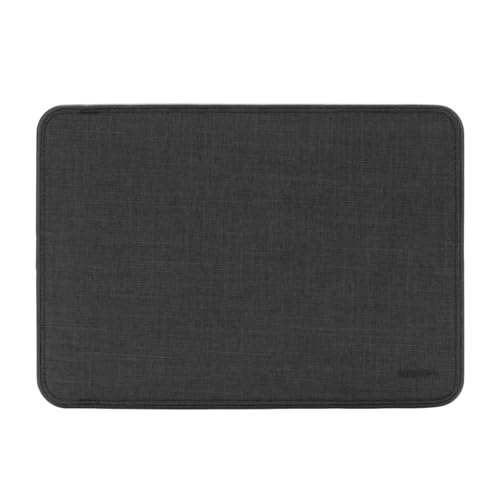 Incase Icon Sleeve Case [Woolenex Material I TensaerLite-Bumper I Kunstfell Innen I Magnetverschluss], dunkelgrau, für MacBook Pro 16" (2019 - 2021 M1 Pro/M1 Max) von Incase