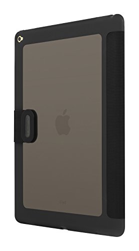 Incipio Clarion Folio-Case für Apple 12,9" iPad Pro - hochwertige Schutzhülle [Transparente Rückseite | Praktische Standfunktion | Wake/Sleep Funktion] - IPD-286-BLK von Incipio