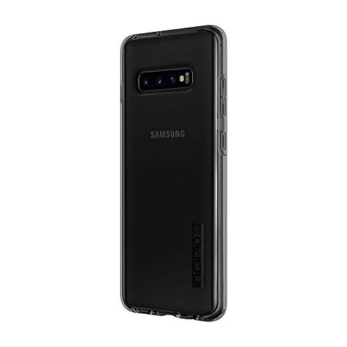 Incipio DualPro Case für Samsung Galaxy S10+ von Samsung zertifizierte Schutzhülle [Qi kompatibel I Extrem robust I Stoßabsorbierend I Soft-Touch Beschichtung I Hybrid] - SA-984-CLR von Incipio