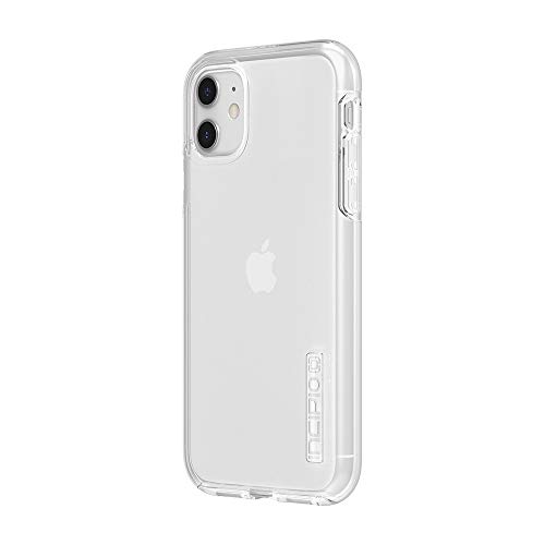 Incipio DualPro Hülle für Apple iPhone 11 (6.1") (transparent) [Qi kompatibles Cover I Extrem robuste Handyhülle I Stoßabsorbierendes Case I Hybrid] - IPH-1848-CLR von Incipio