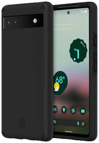 Incipio Duo Backcover Google Pixel 6a Schwarz Stoßfest von Incipio
