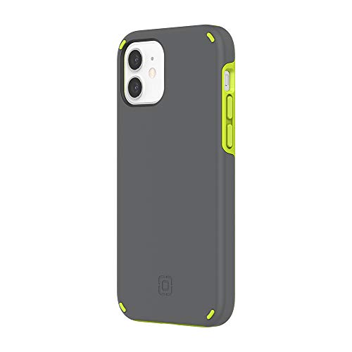 Incipio Duo for iPhone 12/12 Pro 6.1 Grey/Green - IPH-1895-VOLT von Incipio