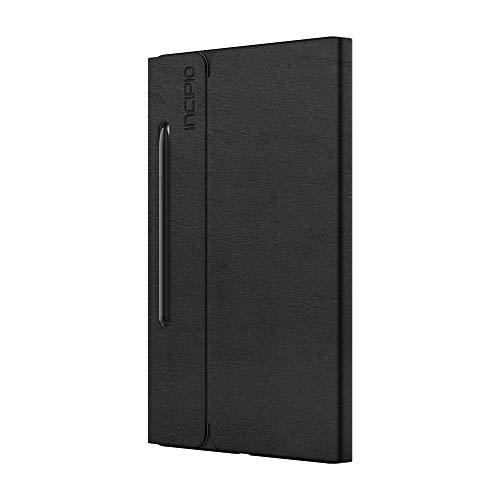 Incipio Faraday Folio-Schutzhülle Case Cover Samsung Galaxy Tab S7+ (Lademodus des S-Pen kompatibel) - schwarz [Wake/Sleep I Kunstleder I Standfunktion I Magnetverschluss] von Incipio