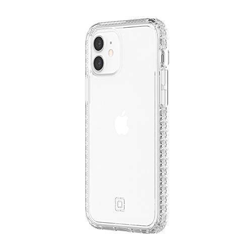 Incipio Grip Hülle kompatibel mit iPhone 12 / 12 Pro (6,1") (transparent) [4,25m sturzfest I Qi kompatibles Cover I Extrem robuste Handyhülle I Grip-Außenfläche I Stoßabsorbierendes Case] von Incipio