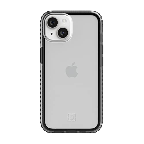 Incipio Grip Serie Multidirektional Griffigkeit Handyhülle für iPhone 14, Schwarz/Klar von Incipio