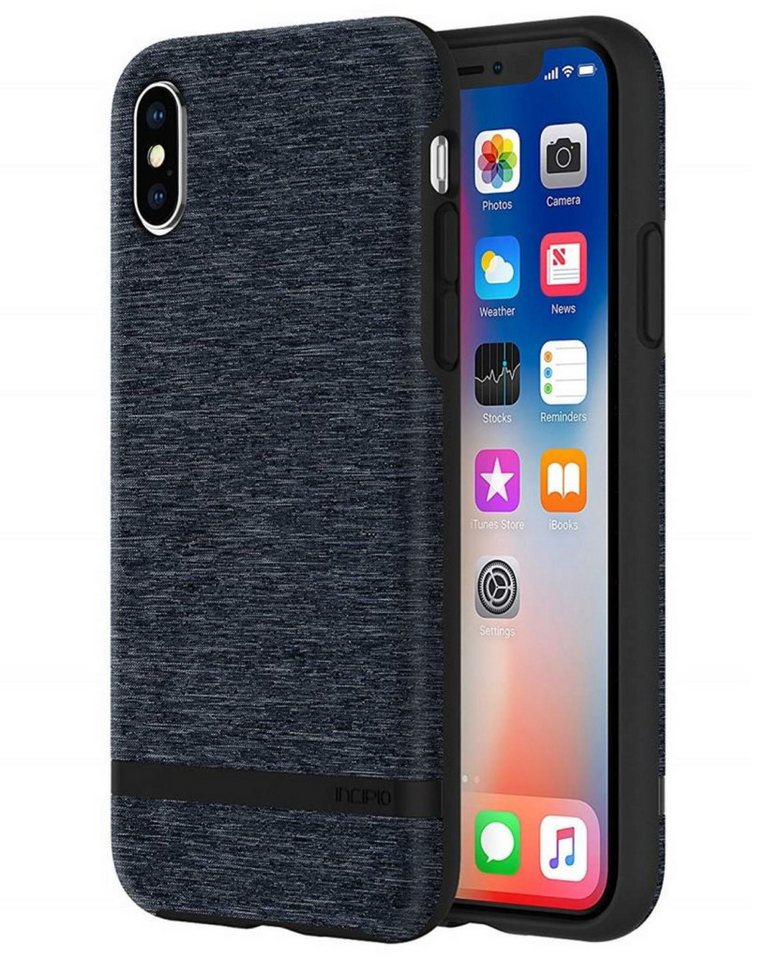 Incipio Handyhülle Esquire Cover Hard-Case Schutz-Hülle Bag Tasche, passend für Apple iPhone X/ Xs, Wireless Charging kompatibel von Incipio