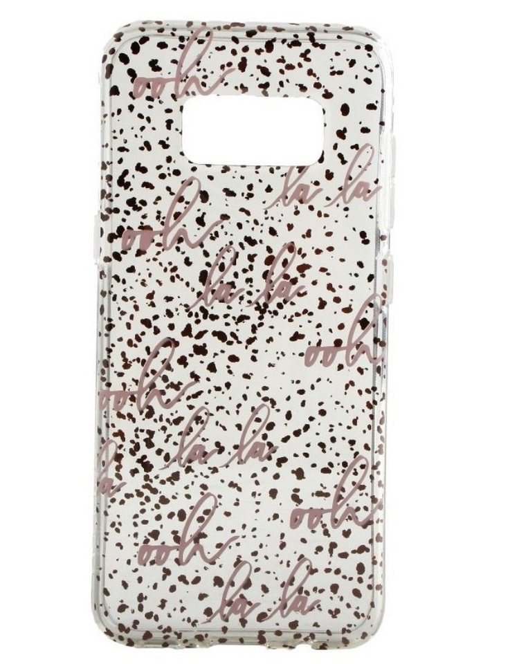 Incipio Handyhülle Incipio Design Cover Parisian Crush Hard-Case Schutz-Hülle Tasche für Samsung Galaxy S8 14,73 cm (5,8 Zoll), Farbe Klar mit knalligem Motiv von Incipio