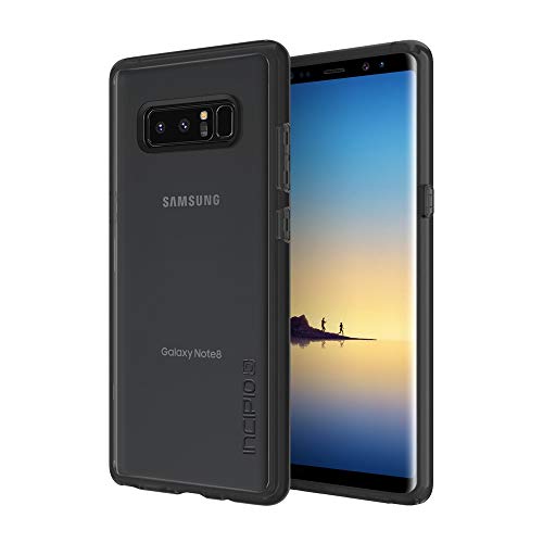 Incipio Octane Pure Case für Samsung Galaxy Note 8 - von Samsung zertifizierte Schutzhülle (Smoke) [Extrem robust | Integrierter Bumper | Transparent | Hybrid] - SA-897-SMK von Incipio