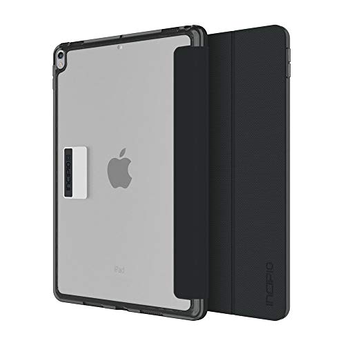 Incipio Octane Pure Folio Case Schutzhülle für Apple iPad Air 3 (2019) / 10,5" iPad Pro (2017) - schwarz/transparent [Transparente Rückseite I Praktische Standfunktion I Bumper] - IPD-371-CBLK von Incipio