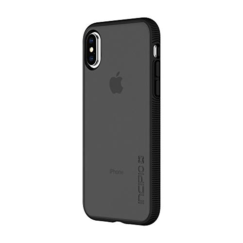 Incipio Octane Schutzhülle für Apple iPhone Xs / X - schwarz [Qi kompatibel/Extrem robust/Strukturierter Bumper/Transparent/Hybrid] - IPH-1632-BLK von Incipio