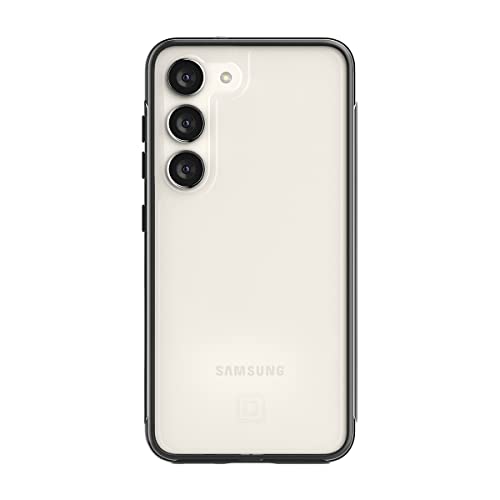 Incipio Organicore Clear Series Schutzhülle für Samsung Galaxy S23, 100% Zertifiziert, kompostierbar, 4,3 m Fallschutz, Anthrazit/Transparent (SA-2050-CHLC) von Incipio