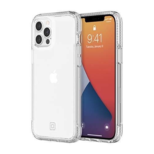 Incipio Slim Hülle kompatibel mit iPhone 12 Pro Max (6,7") [4,25m sturzfest I Qi kompatibles Cover I Extrem robuste Handyhülle I Stoßabsorbierendes Case] transparent von Incipio