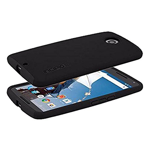 Original Incipio Dualpro Dual Layer Schutz Schutzhülle für Motorola Nexus 6, schwarz von Incipio