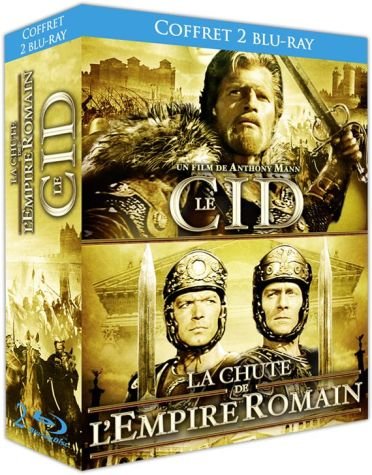 Coffret : le cid : la chute de l'empire romain [Blu-ray] [FR Import] von Inconnu