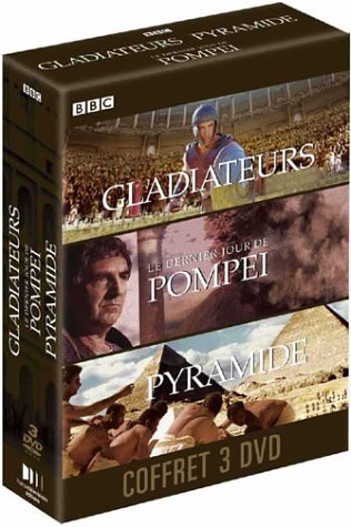 Coffret Antiquité 3 DVD : Gladiateurs / Les derniers jours de Pompéï / Pyramide [FR Import] von Inconnu